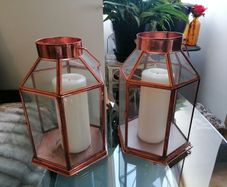 2 Lantern Candle Holders