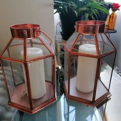 2 Lantern Candle Holders