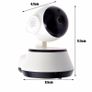 Real Time Mobile Phone APP HD 720P Mini Wireless IP Camera Wifi Camera Wireless P2P Security Camera Night Vision IR Robot Home Office Nanny Baby Monitor Support 64G Image 3