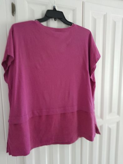 Caroline Donnelly Cerise Top xl  New