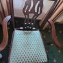 Mahogany Table & Chairs Image 2
