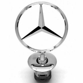mercedes benz 3D zinc alloy car front hood emblem bonnet