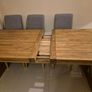 220cm-310cm Oak Extendable Dining Table Image 4