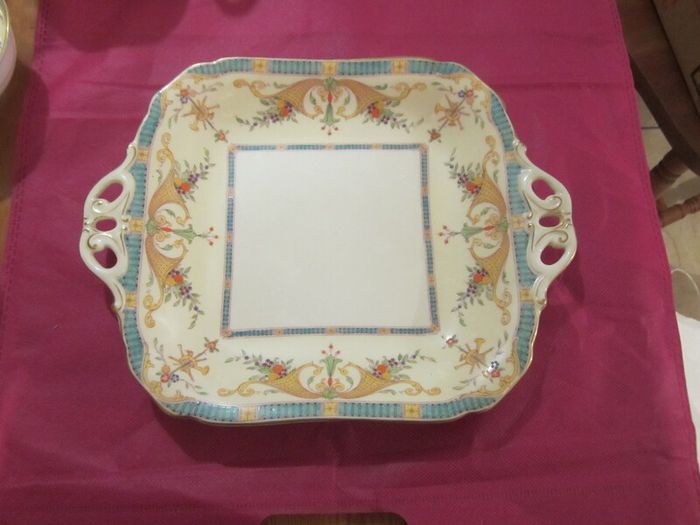 RARE Royal Worcester Bordeaux   serving plate