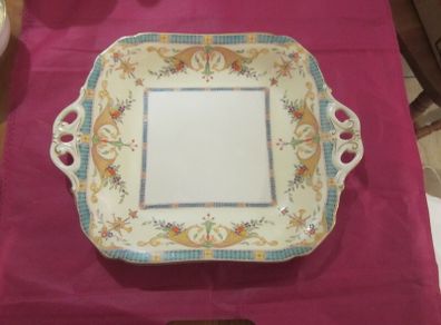 RARE Royal Worcester Bordeaux   serving plate