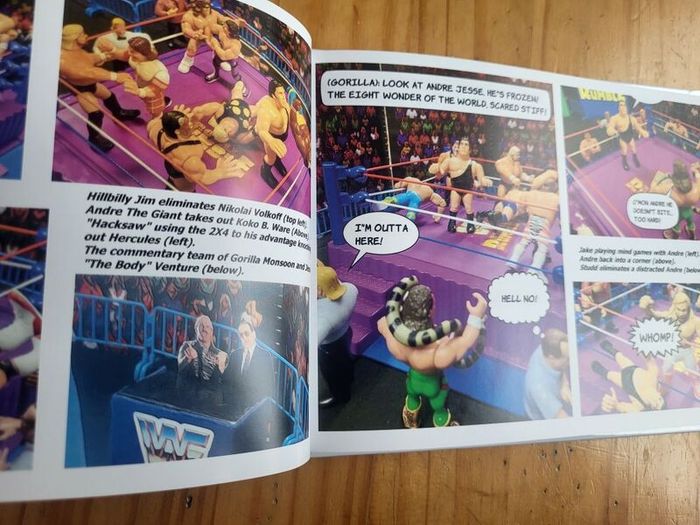Wrestling Figure Photobook
