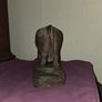 Vintage Carved Wooden Bull Statue Image 4
