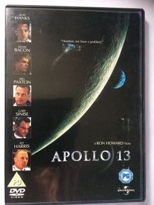 Apollo 13 [1995] Tom Hanks, Kevin Bacon, Gary Sinise & Ed Harris [DVD Movie] Academy Award Winner