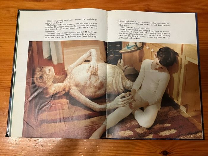 'E.T. The Extra-Terrestrial' storybook