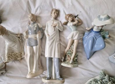 Collection of Lladro, NAO & DAO figures