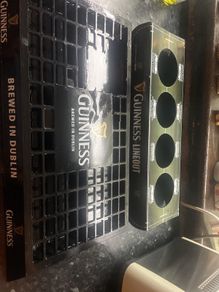 Guinness pint holder and drip tray