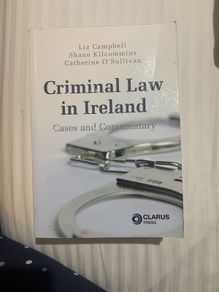 Criminal Law in Ireland cases and commentary