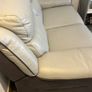 2 Tone Leather & Suede 2 Seater and 3 Seater Image 2