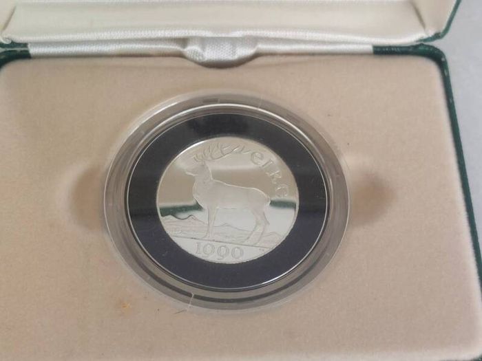 ireland silver proof 1990
