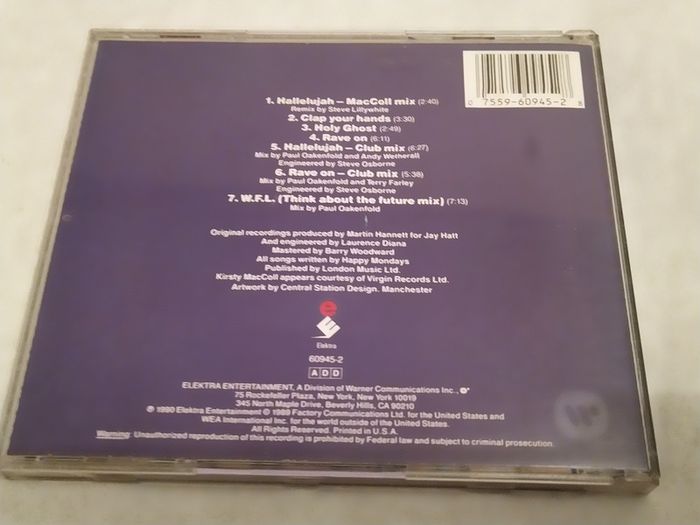 Happy Mondays - Hallelujah Cd