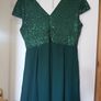 Emerald green gown Image 3