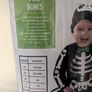 Hallowe'en costume Skeleton (unisex)2-3yrs Image 3