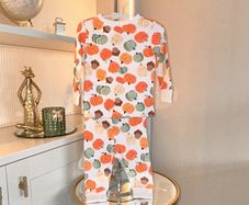 Baby Pumpkin Halloween Pyjamas Size Age 6-12 months / EU 68-80 cm