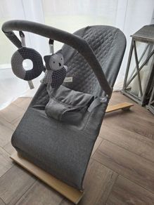 grey baby bouncer