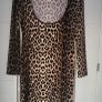 SHEIN leopard print full length dress Sz XL ( Fit 12-16UK) Image 5