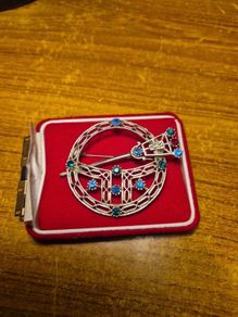 Vintage Tara Brooch. Celtic Design.