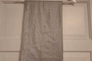Pamela Scott Silver Glittery Shawl