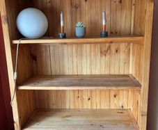 Solid Mexican Pine Bookcase