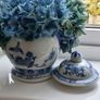 Small Chinese Blue and White Ginger Jar Image 5