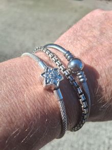 3 X Sterling Silver Bracelets (36 grams)