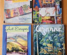 ART BOOKS X 4. al-pha -bet-i-ca. An A-Z Creative guide for collage  and book Artists. All large volume book in very good condition.