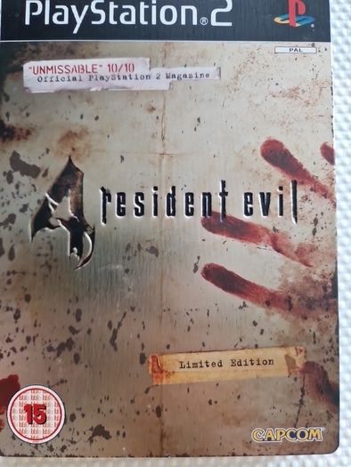 Resident Evil 4 Limited Edition PlayStation2 Ps2 Games Original