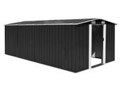 Garden Shed 257x489x181 cm Metal Anthracite