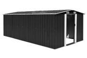 Garden Shed 257x489x181 cm Metal Anthracite
