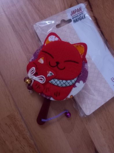 Japanese Mini Mirror with Pouch