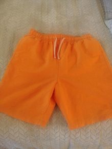 Boys orange swim shorts