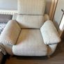 Large sofa, L shape with storage & single chair, all reclining Image 8