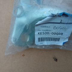 New tow bar with ball hitch and wiring kit