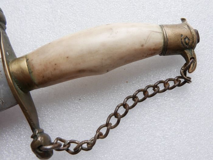 Vintage European Victory Pure Steel Knife Dagger Sword Antique