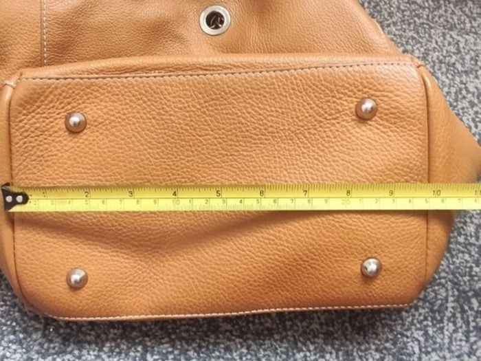Reversible Genuine Pebbled Leather & Suede Tote / Sack Bag