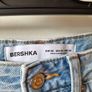 Bershka ripped denim shorts Image 3
