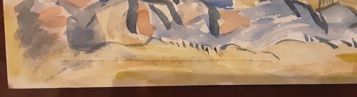 water colour painting,  on offer