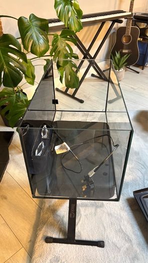 60l aquarium with led light