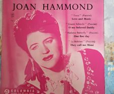 Joan Hammond Operatic Arias Columbia EP