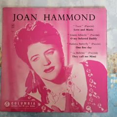 Joan Hammond Operatic Arias Columbia EP