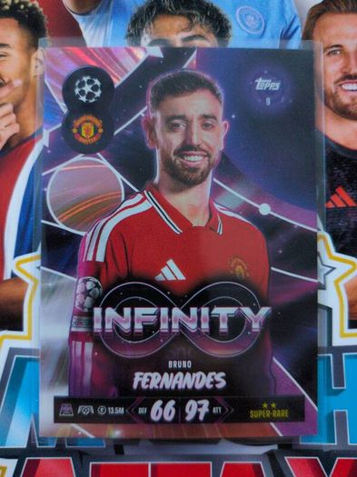 Bruno Fernandes Infinity Topps Match Attax 20th Anniversary 2026/27