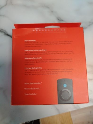 NEW Firestick Lite; In sealed Box. Original Amazon Operating System