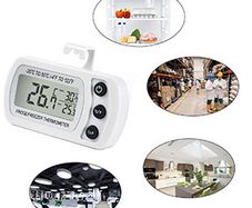 Electronic Digital Refrigerator Thermometer Freezer Cold Storage Moisture-proof Water Indoor Precision Thermometer