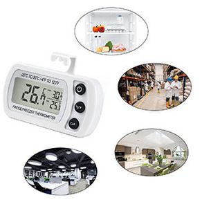 Electronic Digital Refrigerator Thermometer Freezer Cold Storage Moisture-proof Water Indoor Precision Thermometer