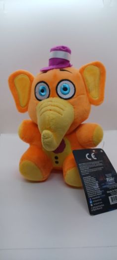 Five Nights At Freddys Orville Elephant Fnaf Pizzeria Simulator Plush