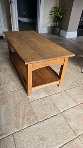 Solid Oak Coffee Table
